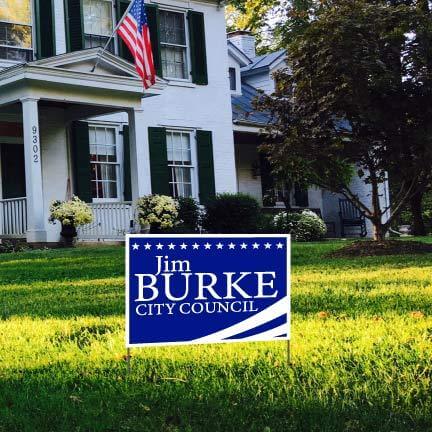 16"x26" Sealed Posterboard Yard Signs with Frames