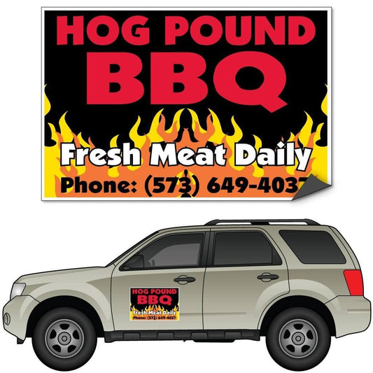 Car Door Magnet (Pair) 16"x24"