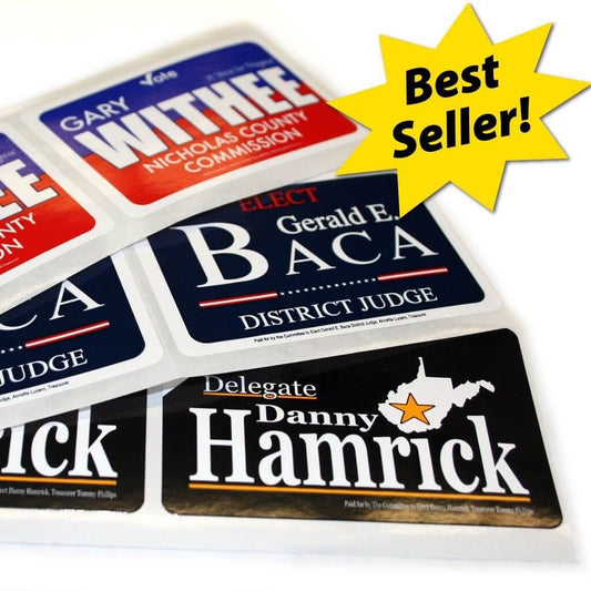 3"x4" Rectangle Sticker with Round Corners