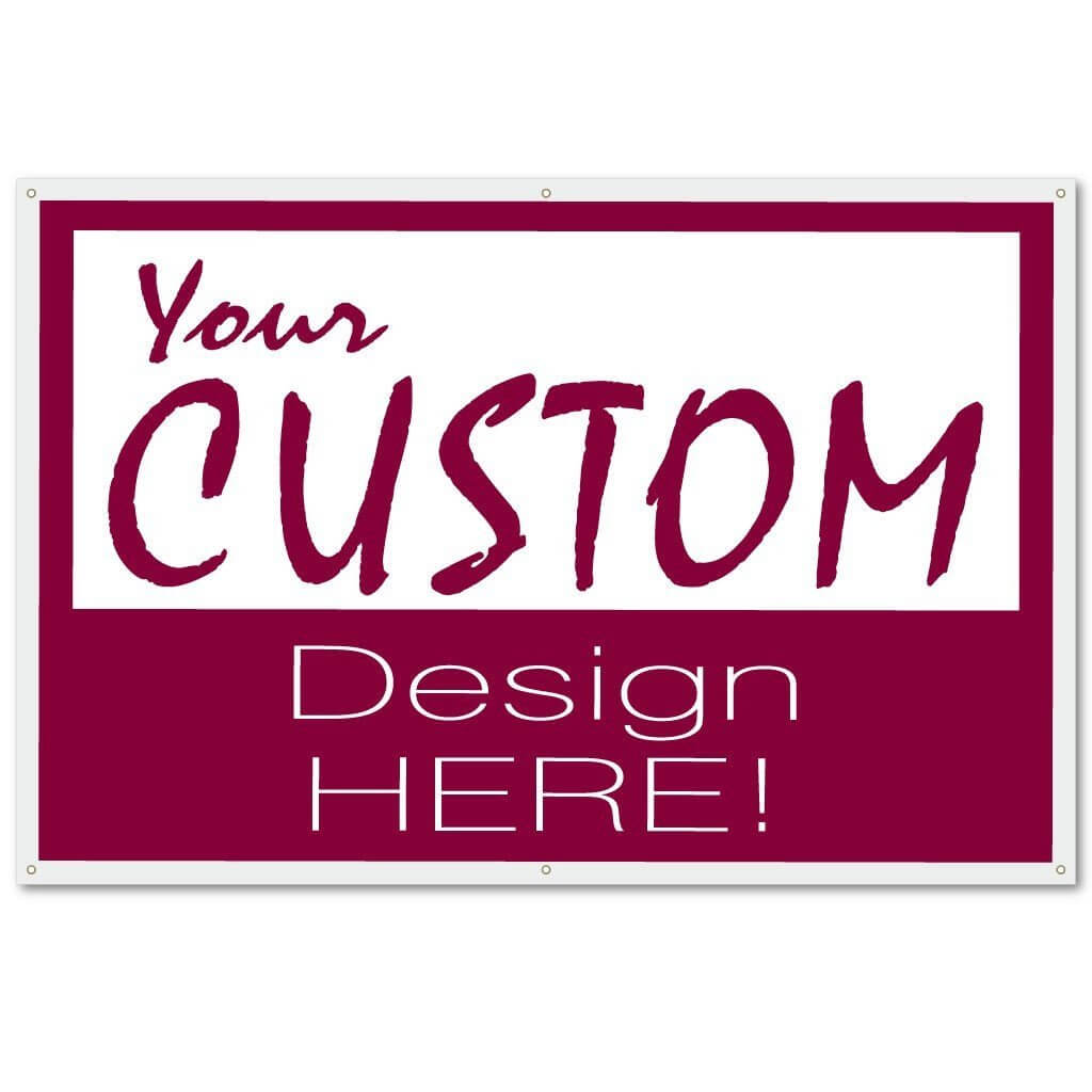 Custom 2'x3' Vinyl Banner