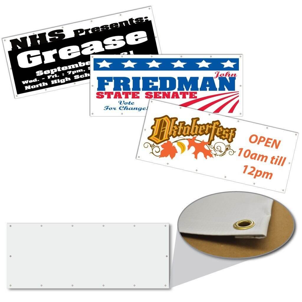 Custom 2'x5' Vinyl Banner
