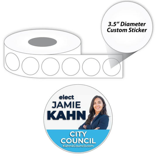 3.5" Round Sticker
