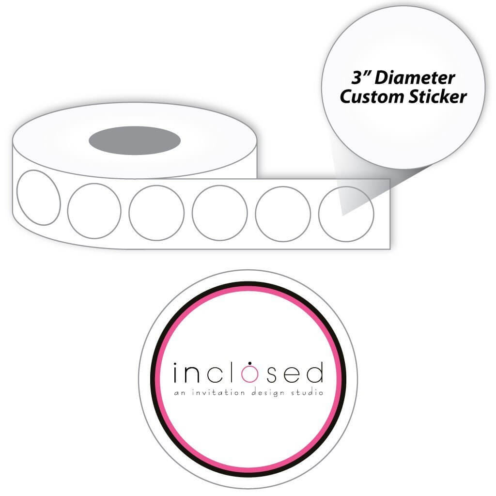 3" Round Sticker