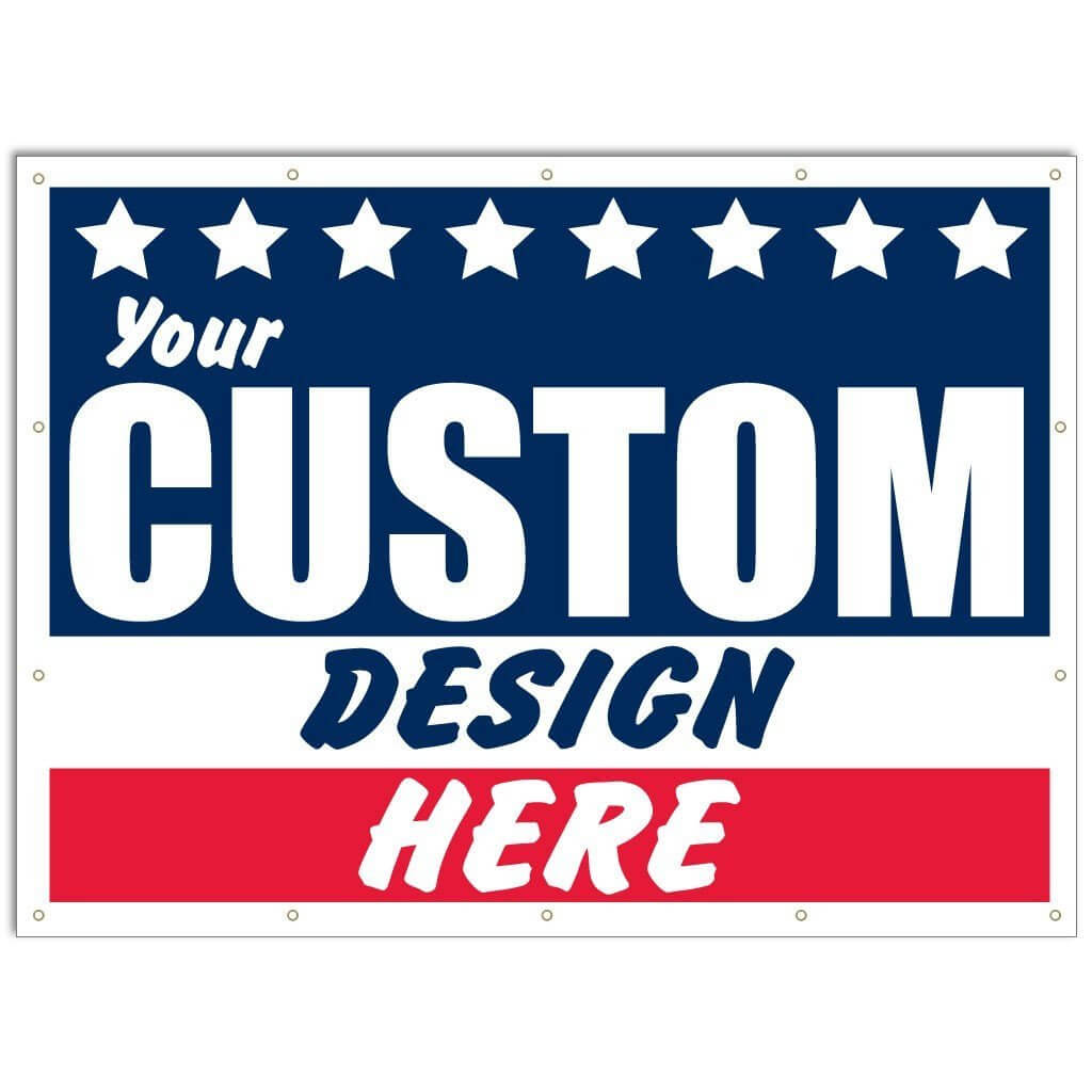 Custom 3'x4' Vinyl Banner