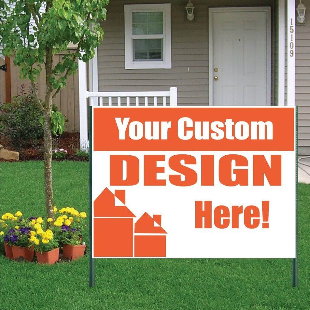 3'x4' Corrugated Plastic Yard Signs