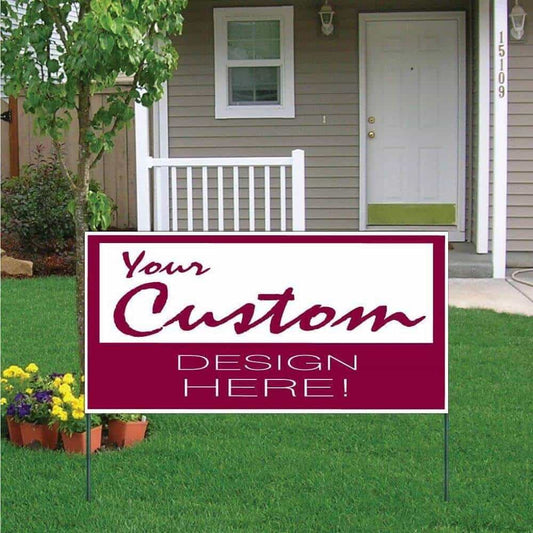 3x6 yard sign