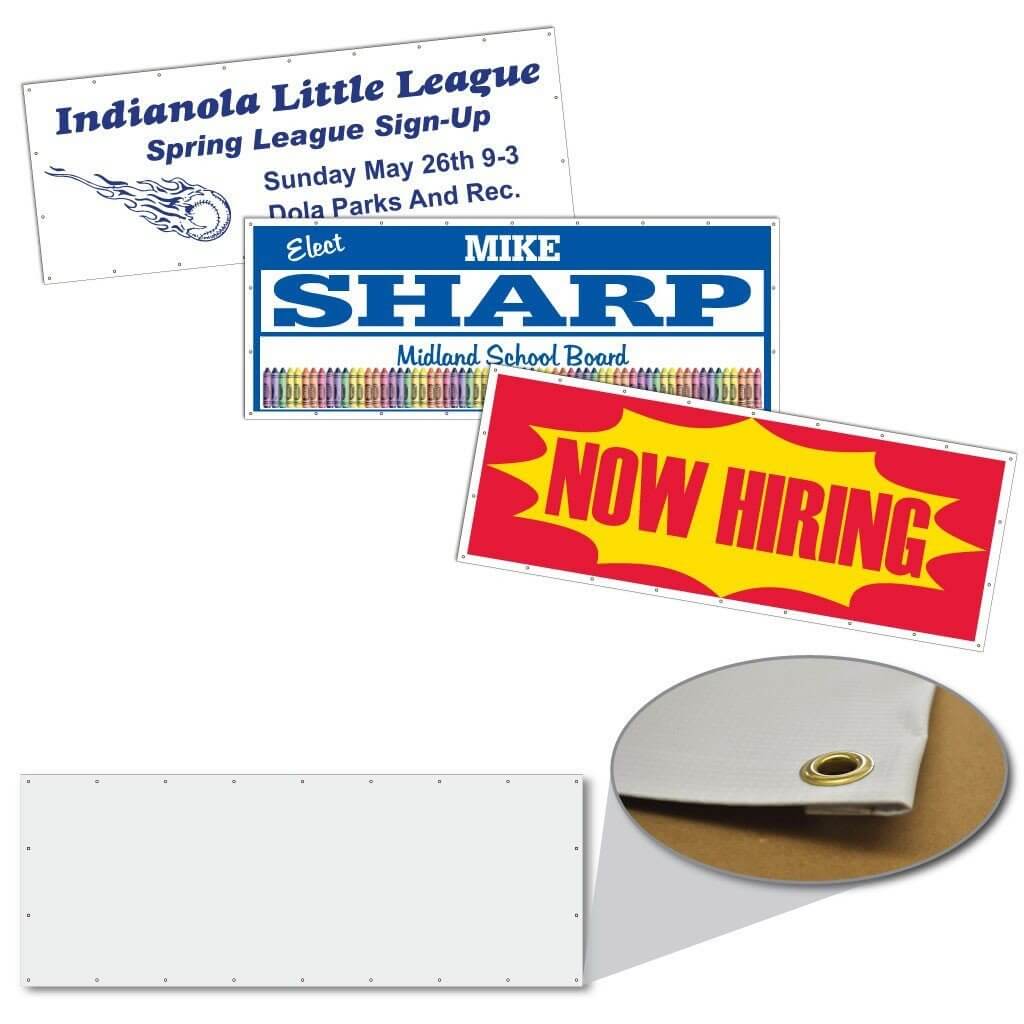 Custom 3'x8' Vinyl Banner