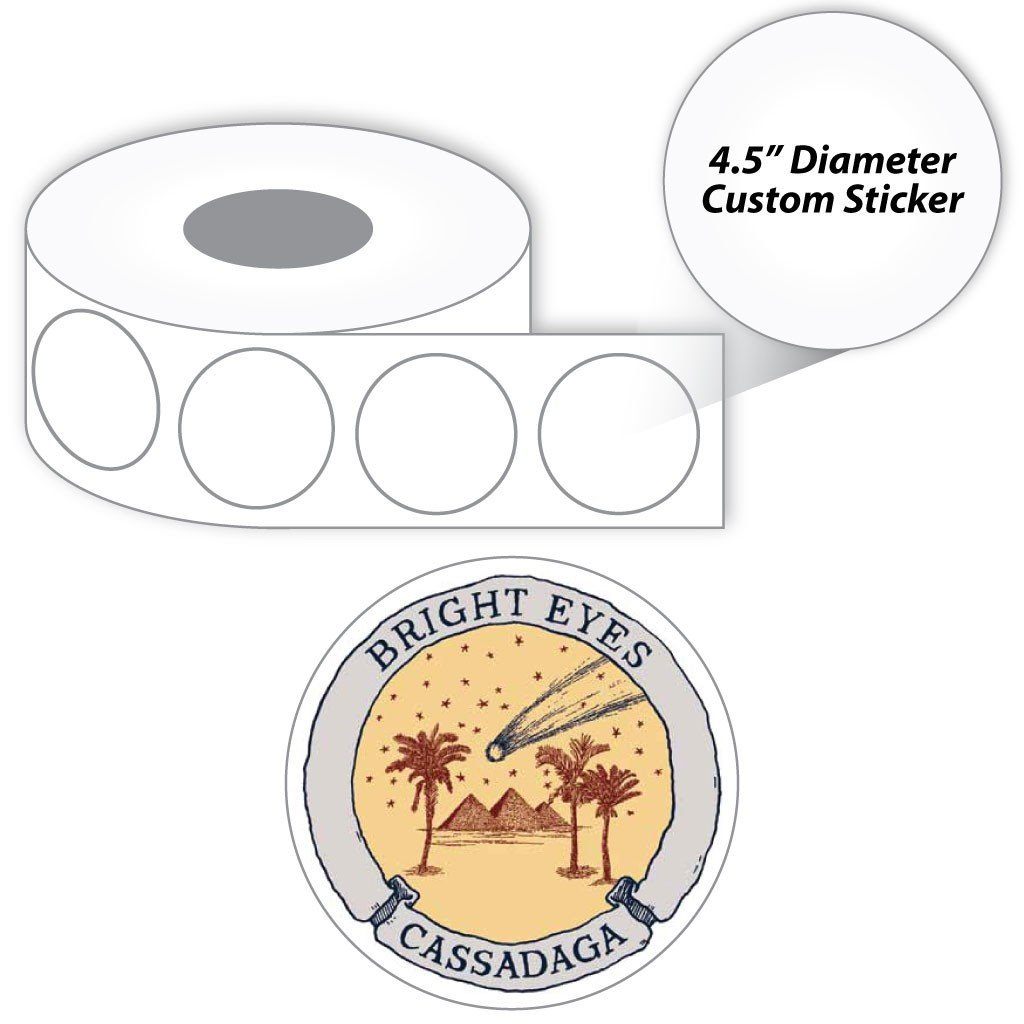 4.5" Round Sticker