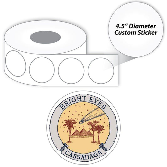 4.5" Round Sticker
