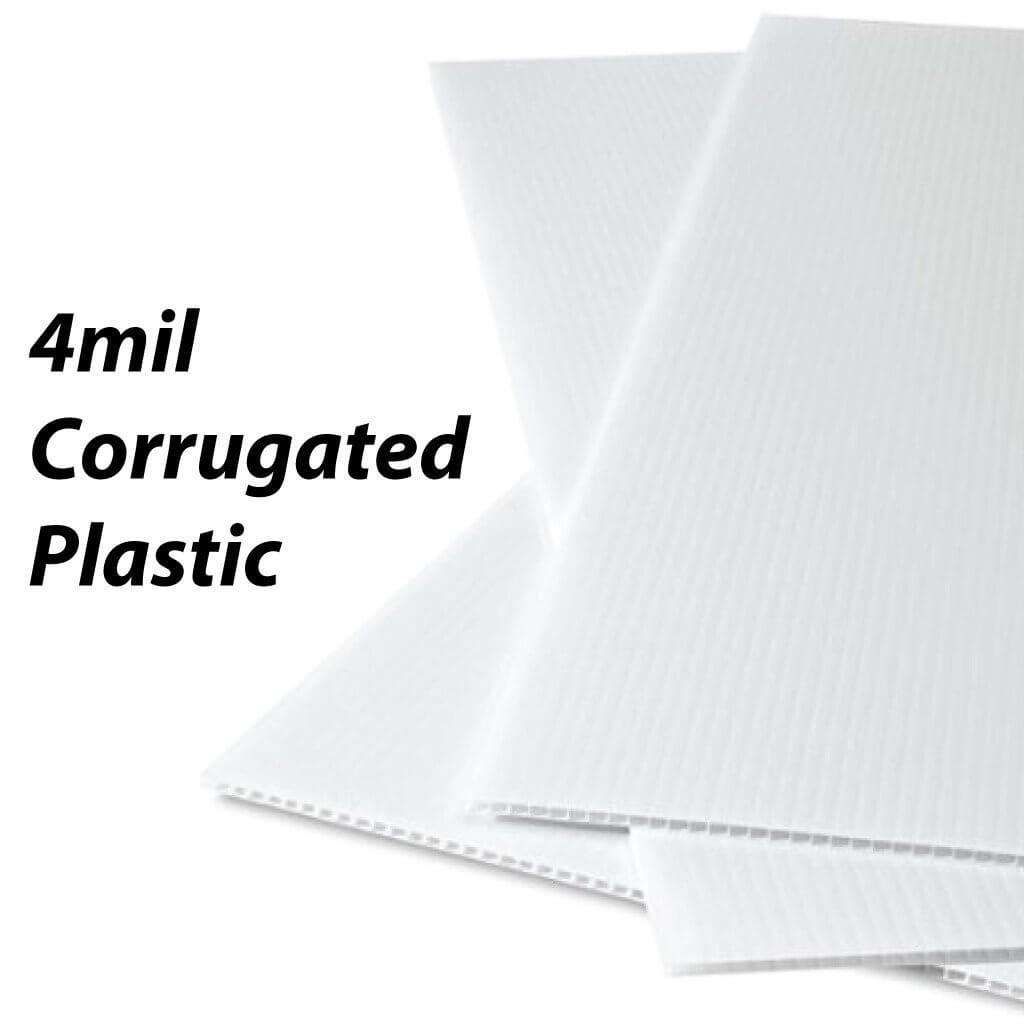9"x12" Corrugated Plastic Yard Sign