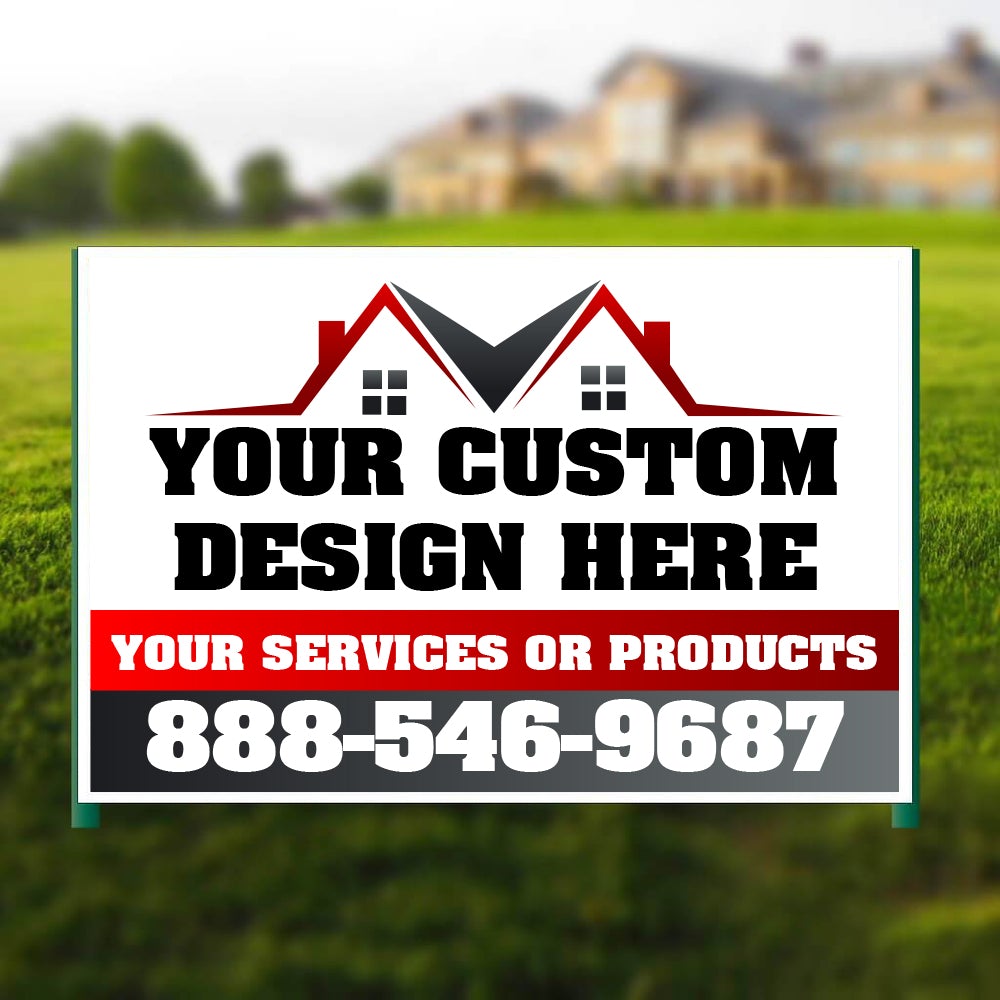 4'x6' Corrugated Plastic Yard Sign