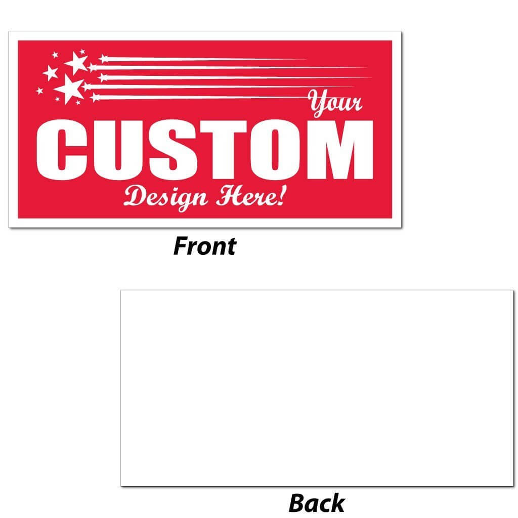 4'x8' Foldable Corrugated Plastic Yard Sign