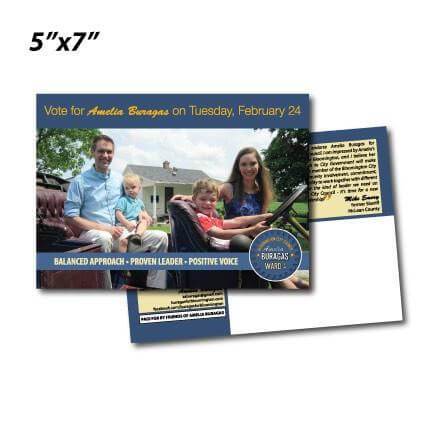 5"x7" Palm Cards