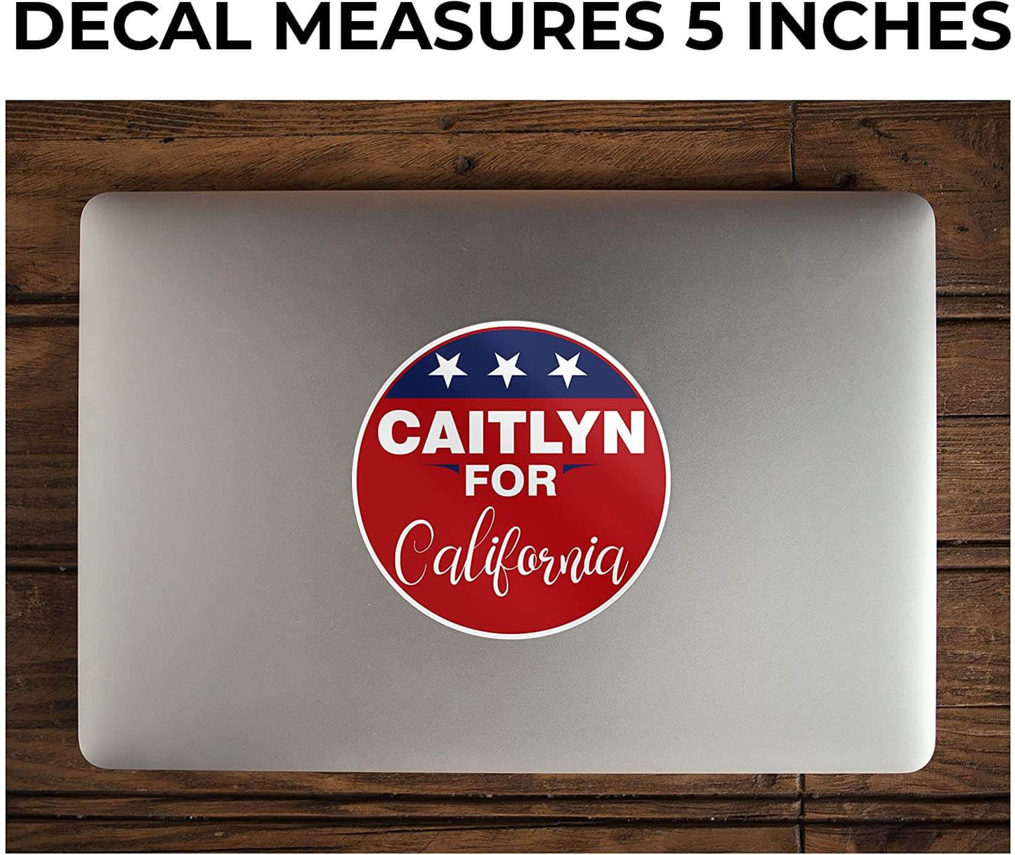 caitlyn for California decal