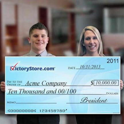2'x4' Design Your Own Oversized Check