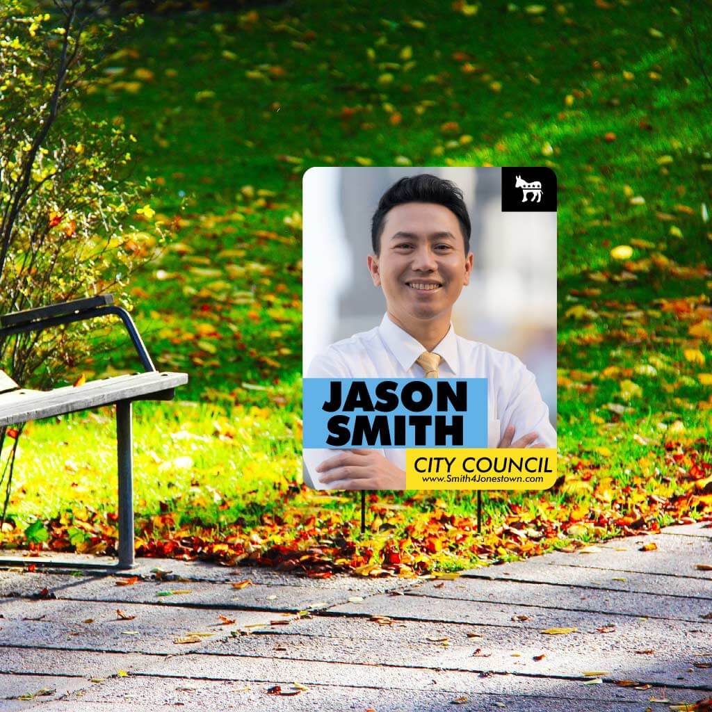The Image Victory Pole, Fence or Yard Sign™