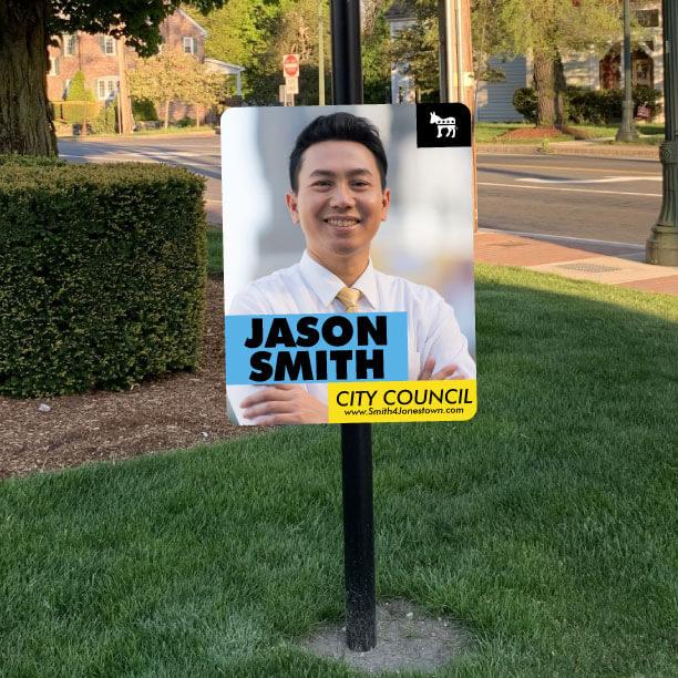 The Image Victory Pole, Fence or Yard Sign™