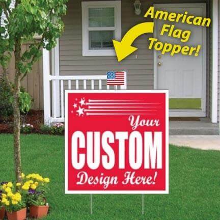 2'x2' Corrugated Plastic Yard Signs