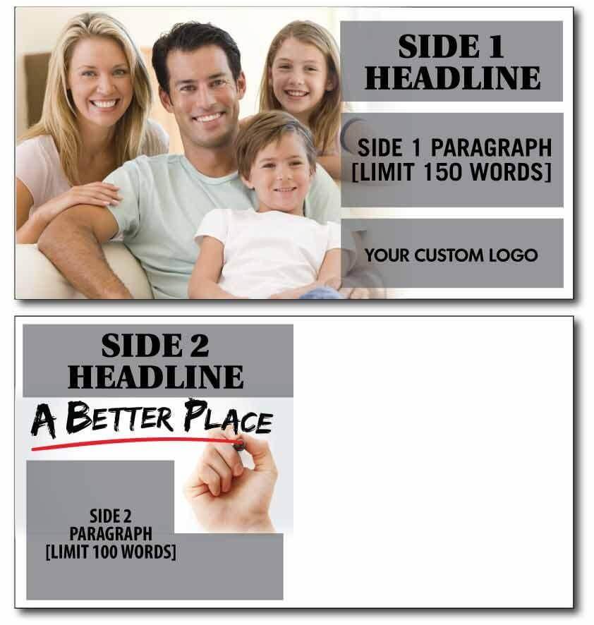 5.75" x 11" All Inclusive Standard Postcards