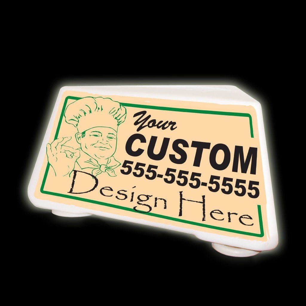 Three-Sided Auto Advertiser - Car Topper