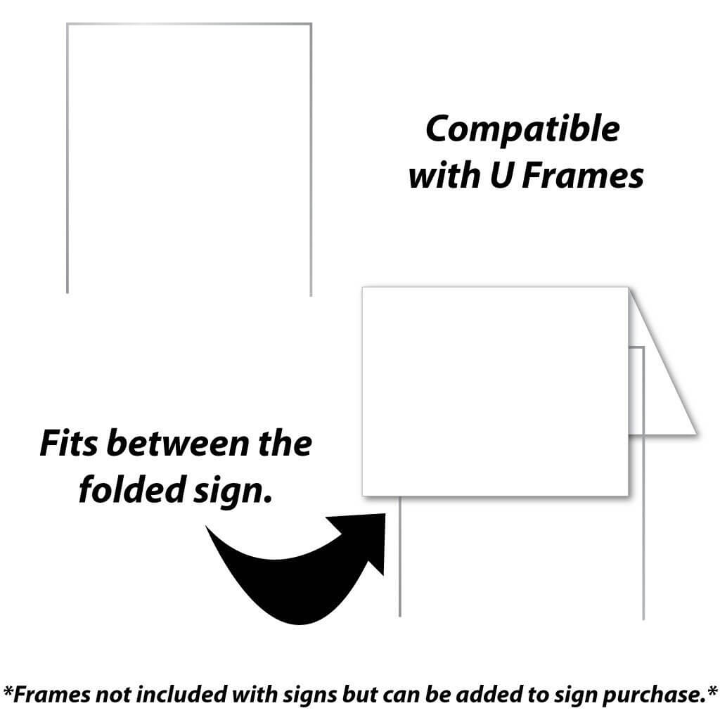 11"x14" Posterboard Yard Signs