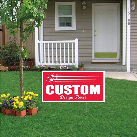 12"x24" Corrugated Plastic Yard Signs