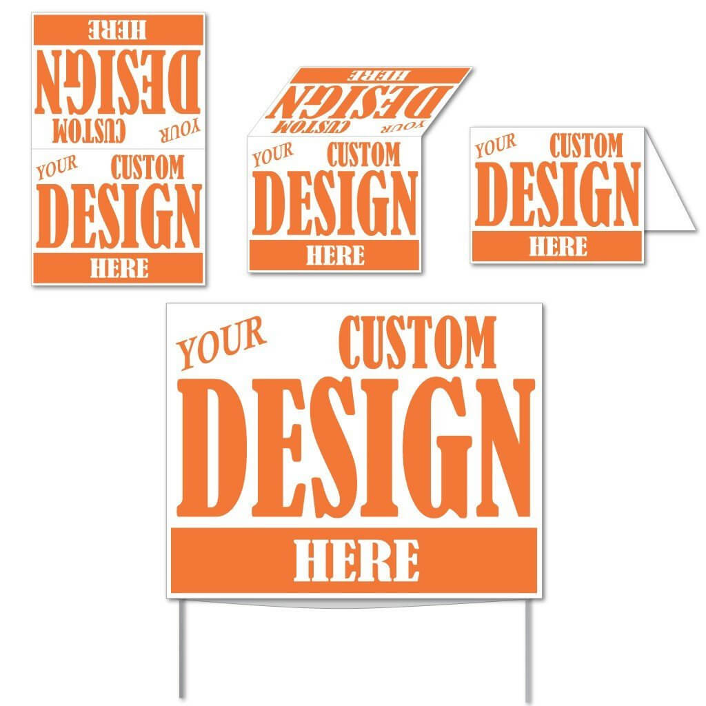 11"x14" Posterboard Yard Signs