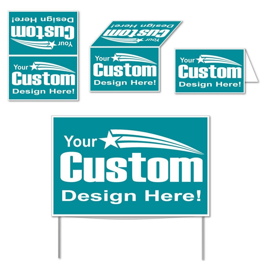 14"x22" Posterboard Yard Signs