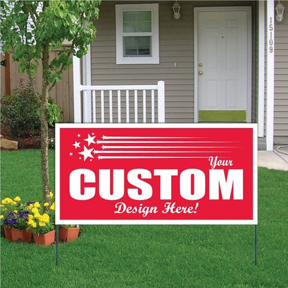 2'x4' Corrugated Plastic Yard Signs