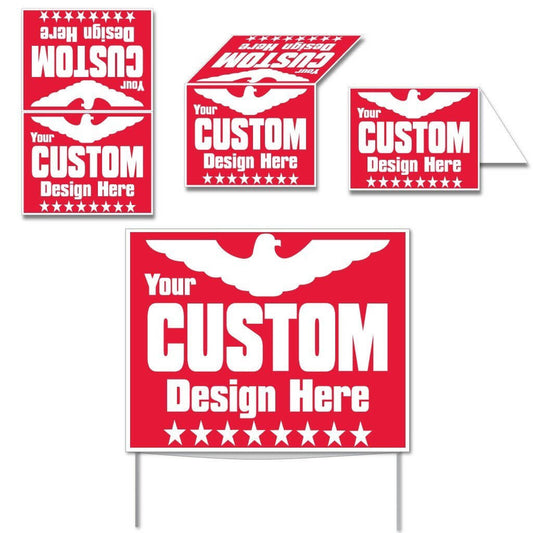 22"x28" Posterboard Yard Signs