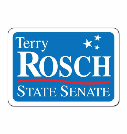 3"x4" Rectangle Sticker with Round Corners