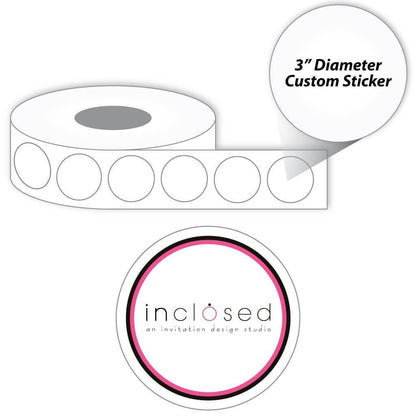 3" Round Sticker