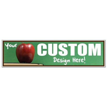 3"x11.5" Custom Bumper Magnet