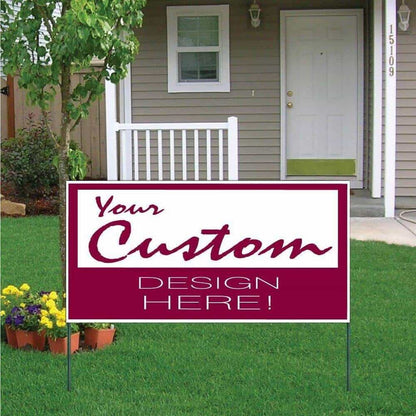 3x6 yard sign
