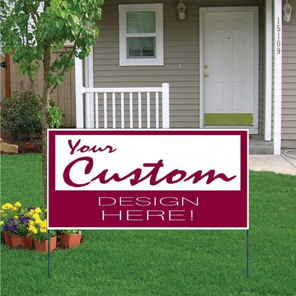 3'x6' Foldable Corrugated Plastic Yard Sign
