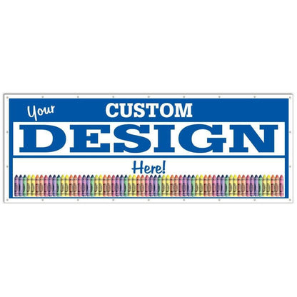 Custom 3'x8' Vinyl Banner