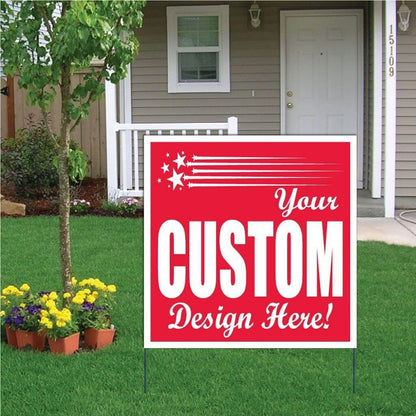 4'x4' Corrugated Plastic Yard Signs