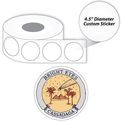4.5" Round Sticker