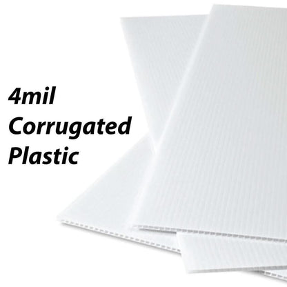 3'x6' Foldable Corrugated Plastic Yard Sign