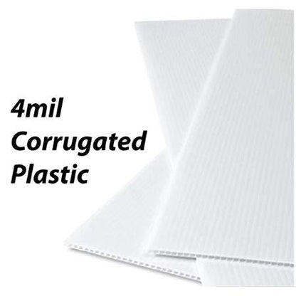 4'x6' Corrugated Plastic Yard Sign