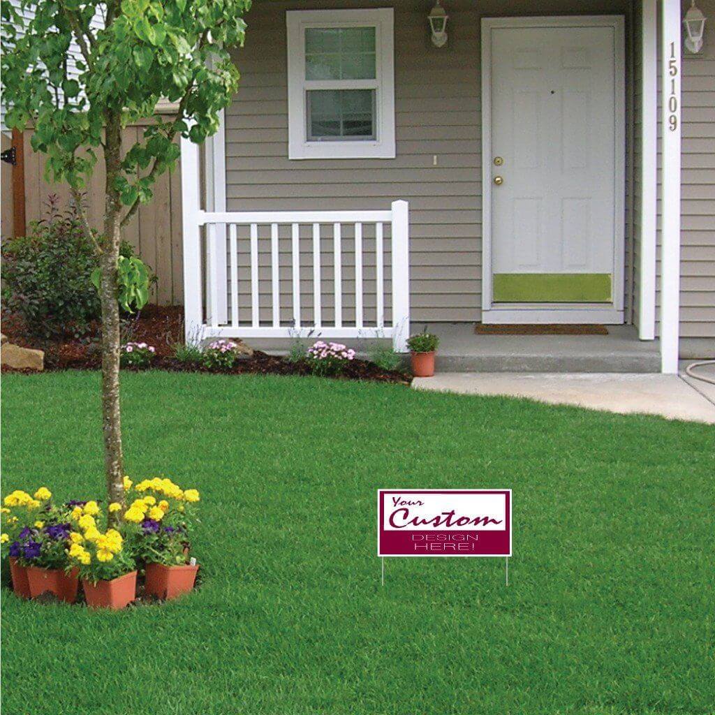 6"x12" Corrugated Plastic Yard Signs