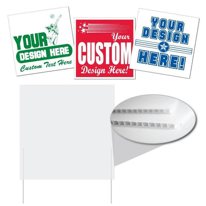 9"x9" Corrugated Plastic Yard Sign