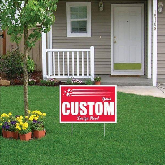 12"x18" Corrugated Plastic Yard Signs