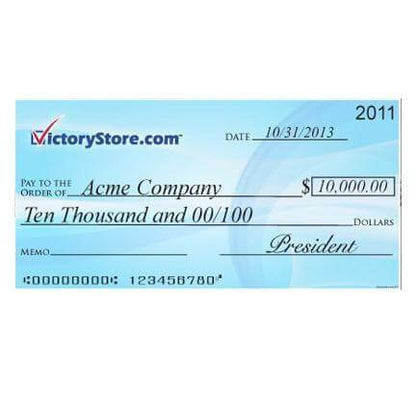 2'x4' Design Your Own Oversized Check