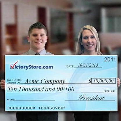 2'x4' Design Your Own Oversized Check