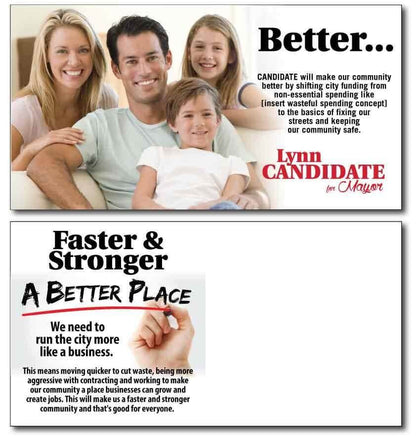 5.75" x 11" All Inclusive Standard Postcards