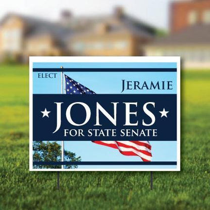 Yard Sign: 18"x24" Corrugated Plastic