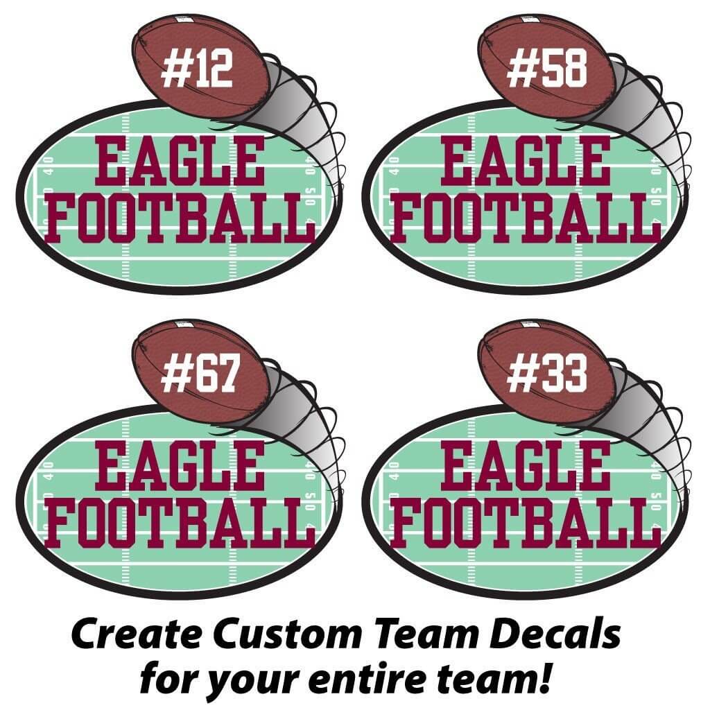 Team Car Window Decals