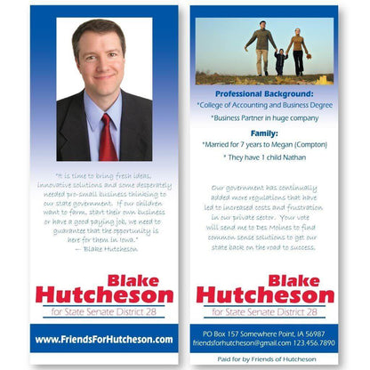 4"x9" Palm Cards