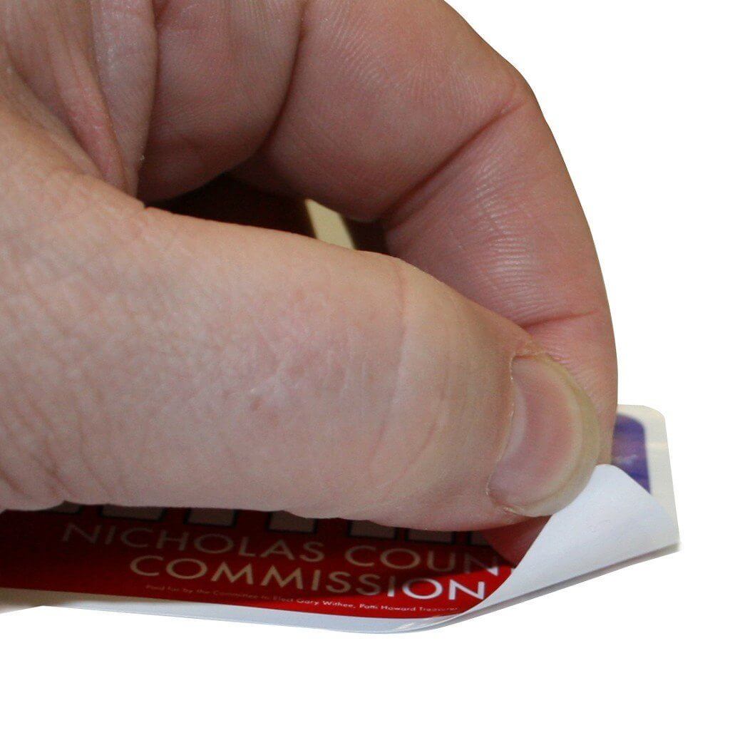 1"x3" Rectangle Sticker with Round Corners